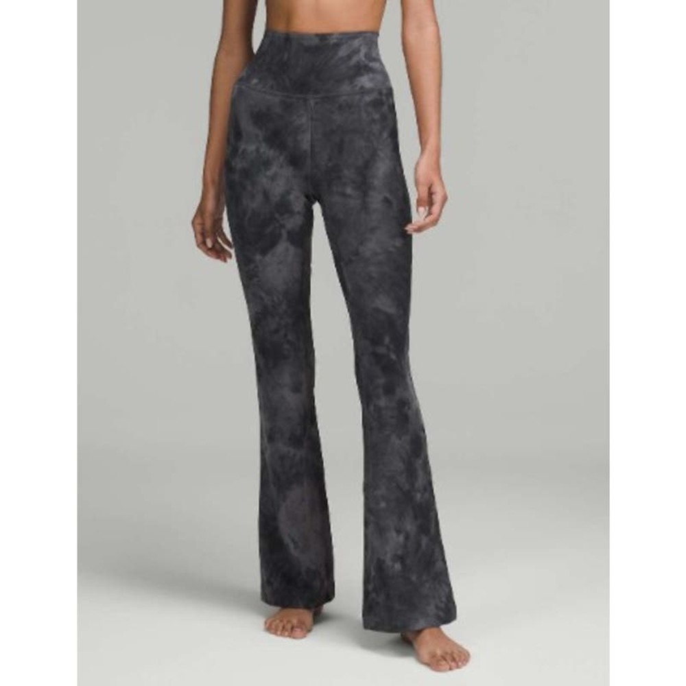 lululemon athletica Black Tie-Dye Leggings